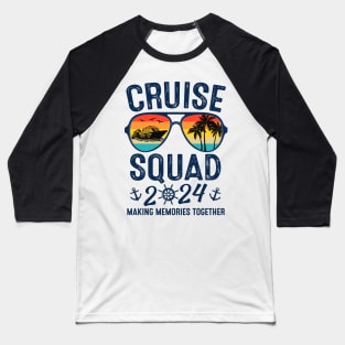 Cruise Squad 2024 Summer Vacation Baseball T-Shirt